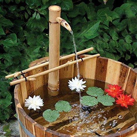 bamboo water feature japanese